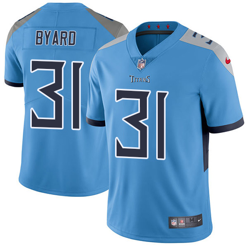 Nike Titans #31 Kevin Byard Light Blue Team Color Men's Stitched NFL Vapor Untouchable Limited Jersey